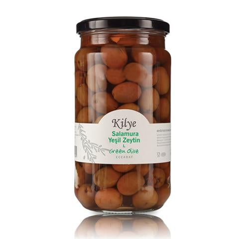 Kilye Salamura Yeşil Zeytin 700g görseli.